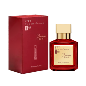 PUB Nº 77 - Fragrância Inspirada Baccarat Rouge 540 Extrait